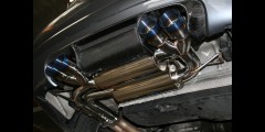 BMW E46 M3 99-05 Blue Titanium Tip Megan Racing Exhaust System